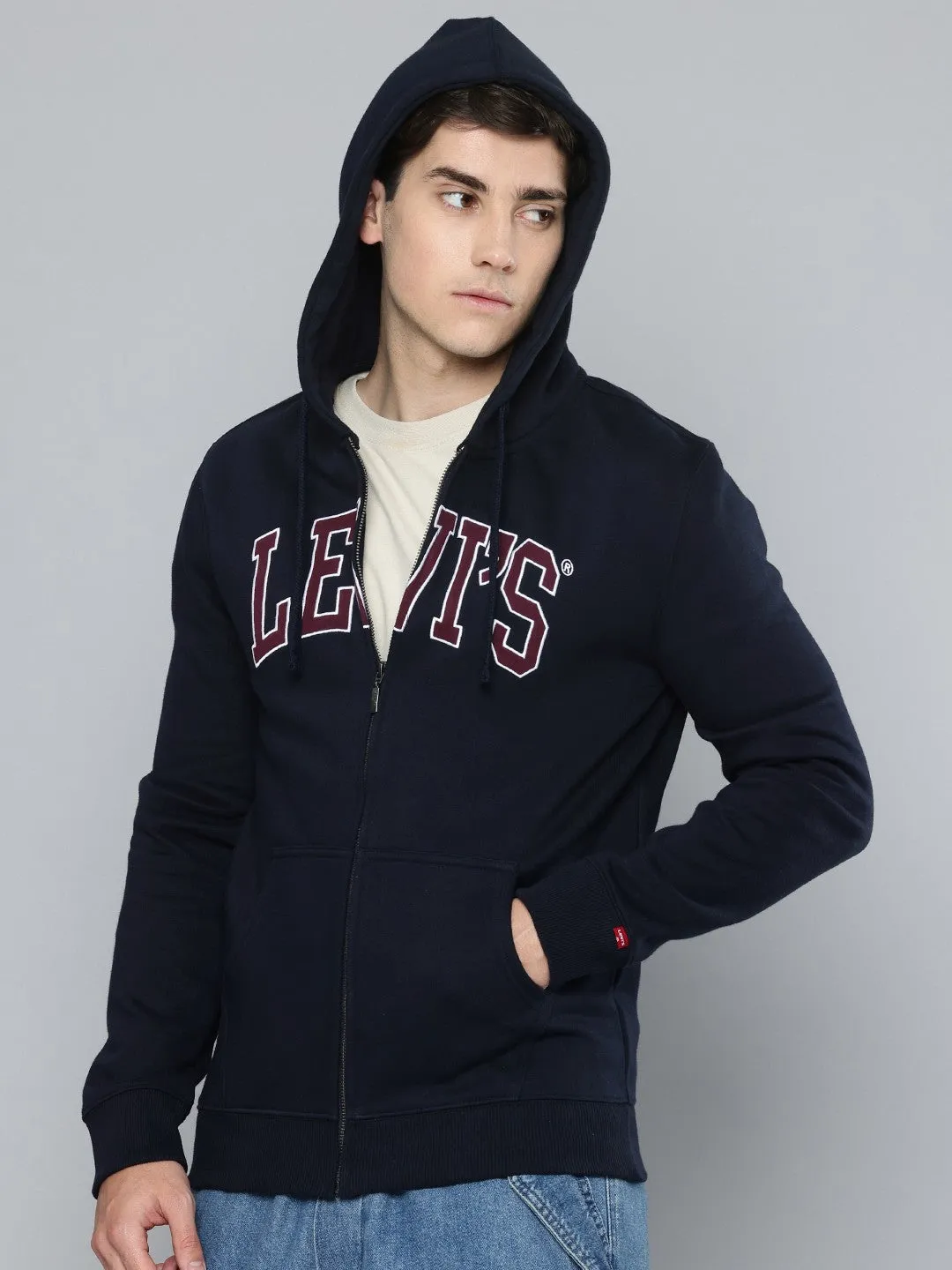 City Wear Style Men's Solid Navy Sweatshirt