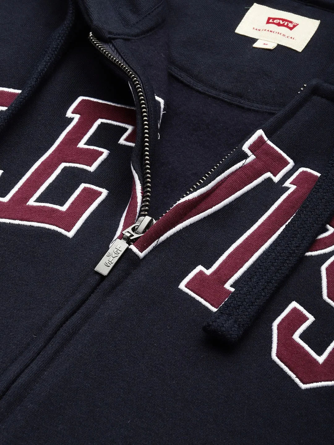 Street Edge Teen Fashion Men's Solid Navy Sweatshirt