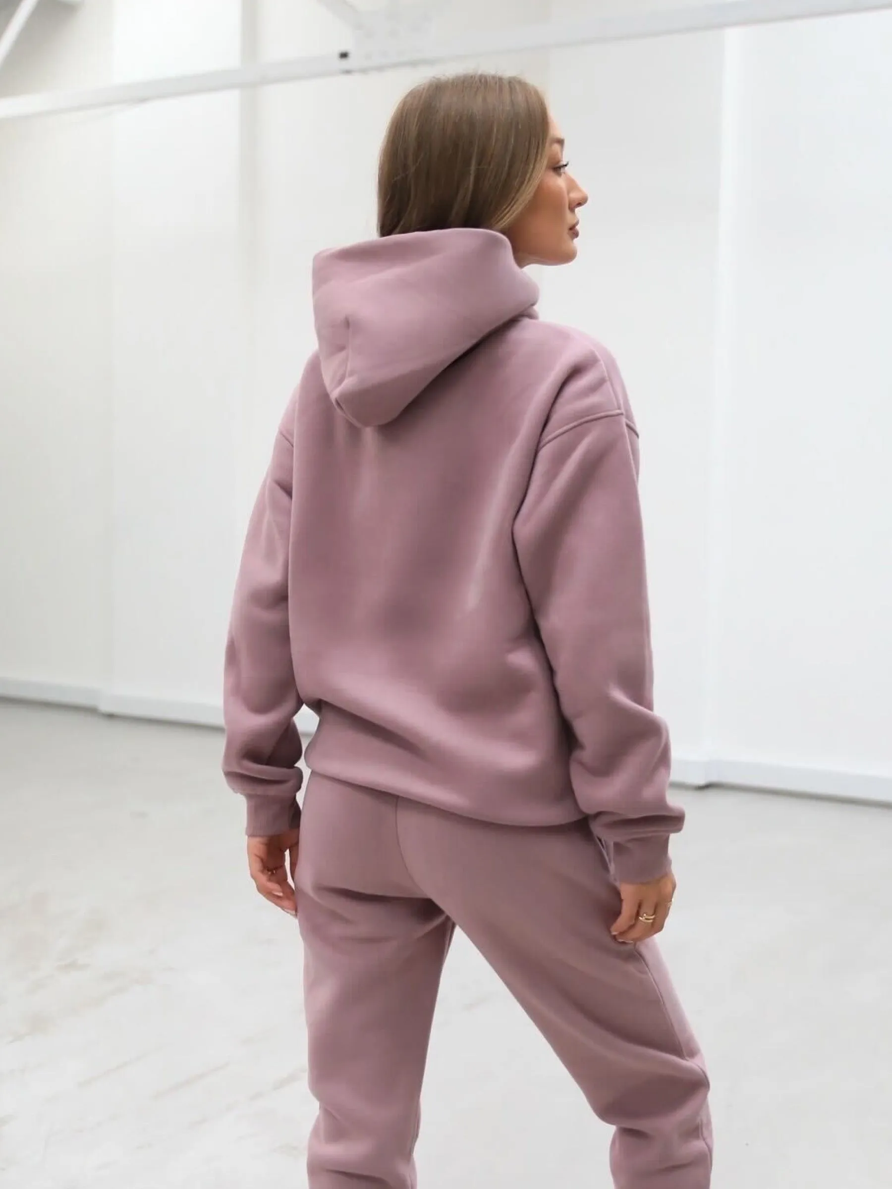 Heritage Oversized Hoodie - Dusty Pink Versatile Apparel UV Protection