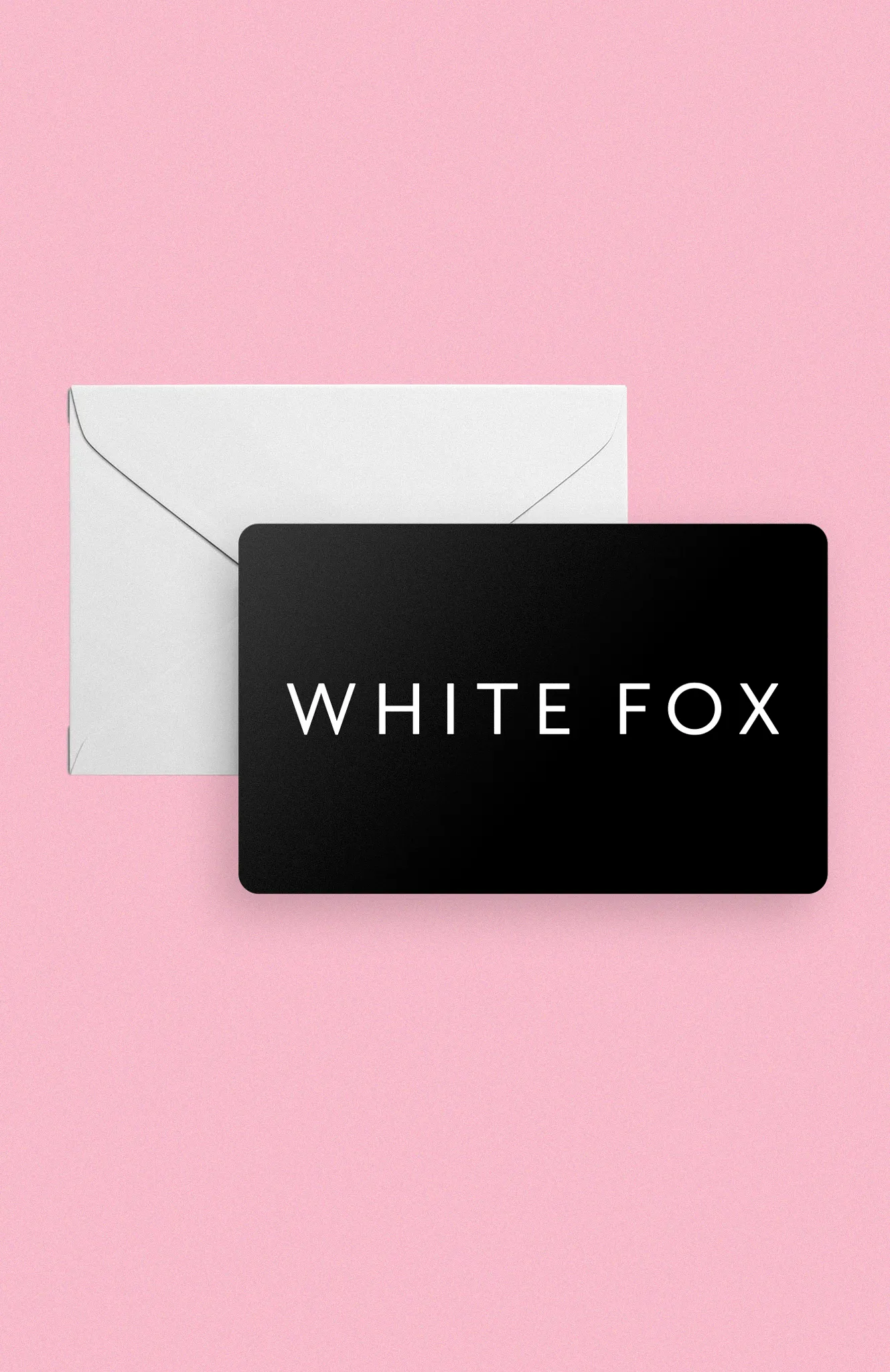 Minimal Form Gift Card Slim Simple Casual Elegant