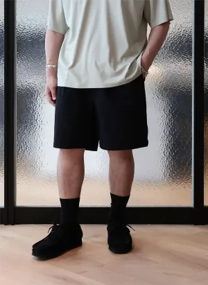 High Twist Salt Shrinking Cotton Twill Shorts CompressionFreeCuffs MinimalistDesign