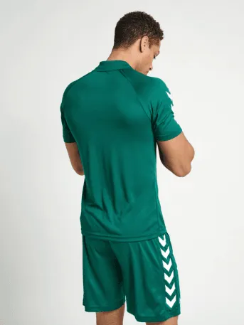 Core Functional Polyester Polo T-Shirt BiasCut Trims EcoFriendlyProduction