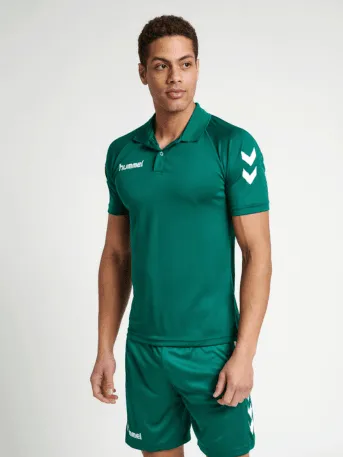 Core Functional Polyester Polo T-Shirt Epic Core Forest Air