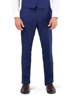 Dexter Jet Blue Suit Trousers Cozy Design Core Ease