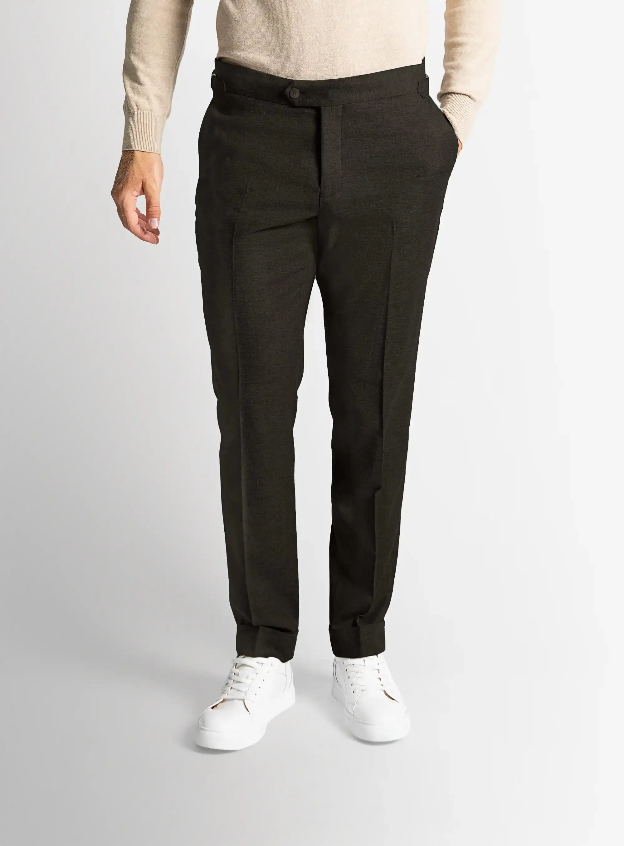 Argenta Flannel Chocolate Trousers Functional Layer Breath Friendly