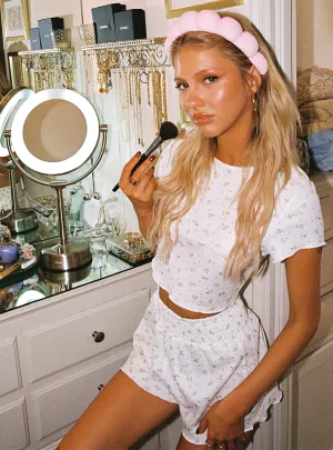 Basic Core Patton Set White Floral