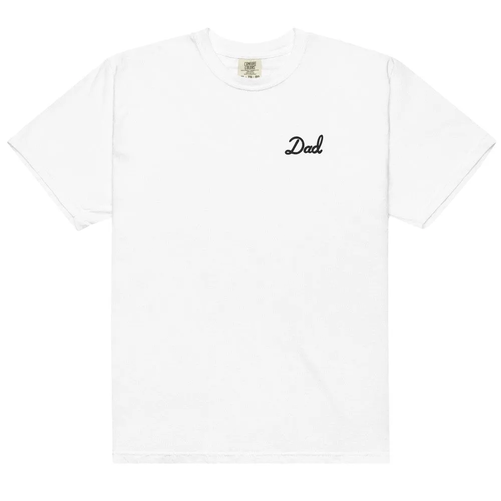 Dad Embroidered Tee Bold and Comfortable