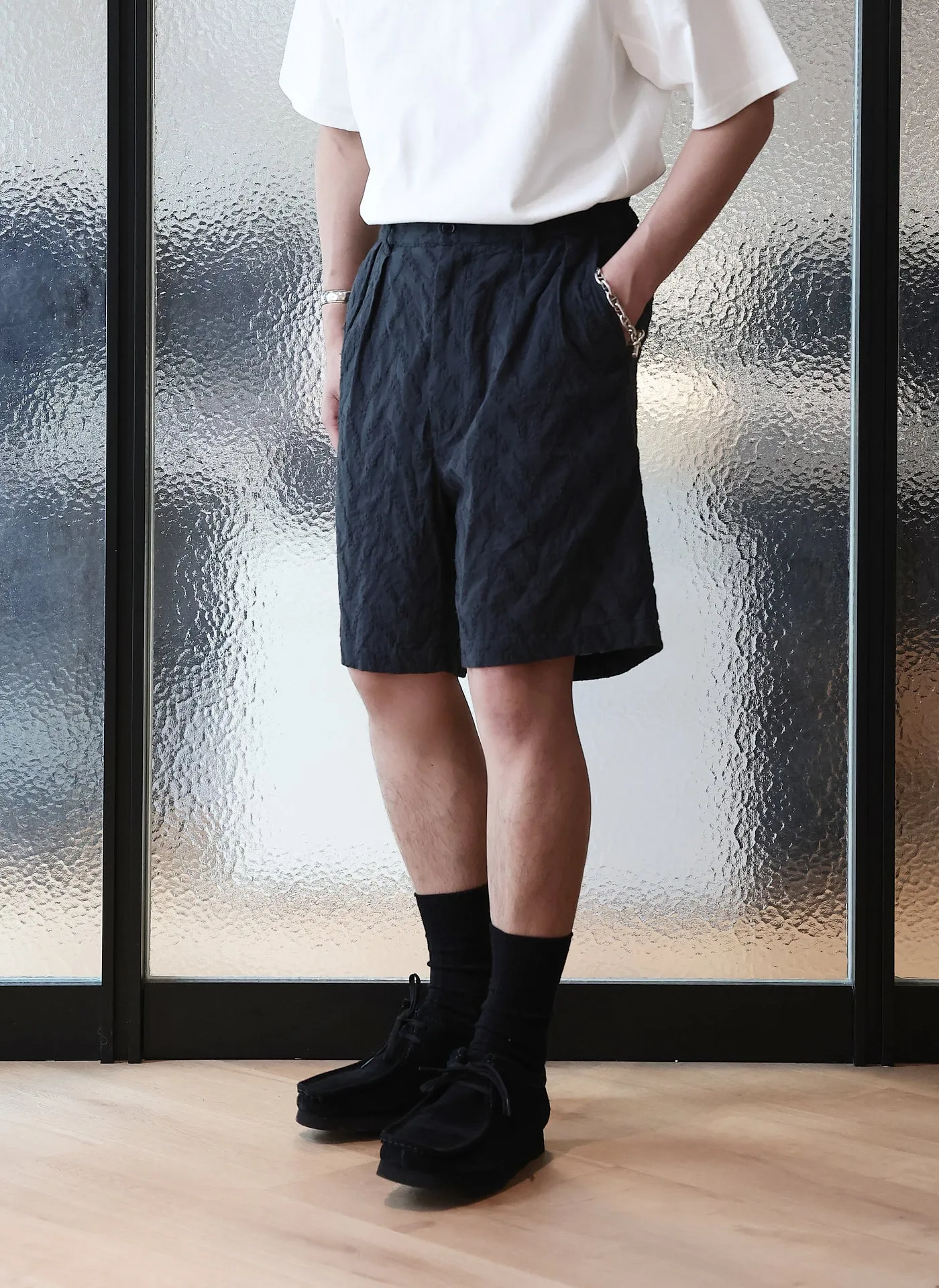 Cotton Embroidery Short NonRestrictive Design