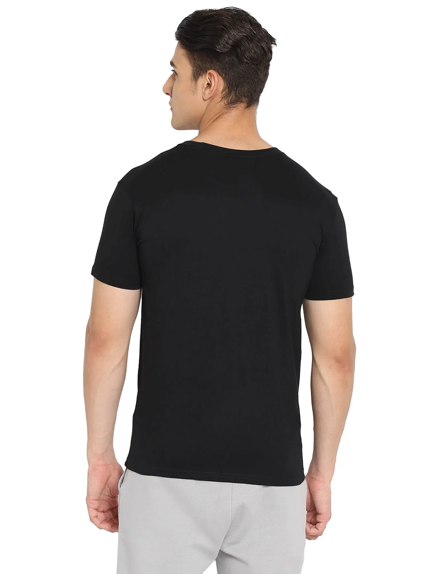 Go Cotton Poly Logo T-Shirt FrictionResistantFabric DurableCoverstitch