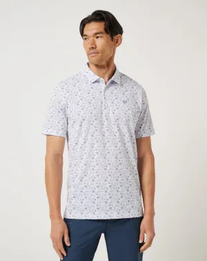 Slim Tailored Performance Wear Crystal Sea Polo