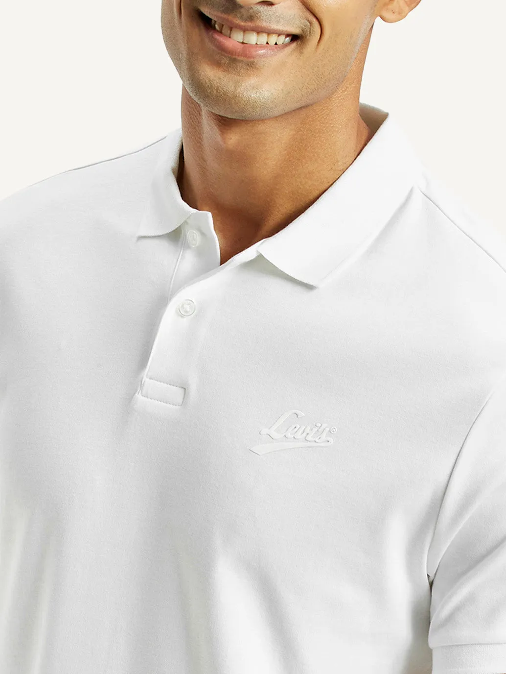 Striped Design Men's Slim Fit Polo T-Shirt