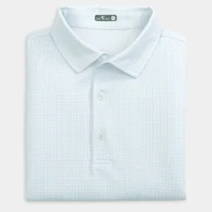 Tile Printed Performance Polo ComfortStretch Collar AllPurpose Knitting