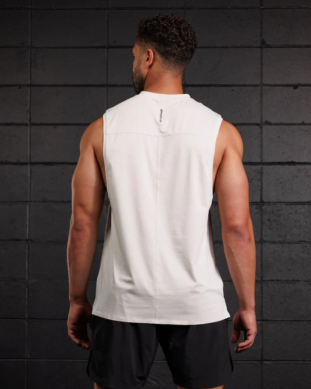 SmartTech Tank | Stone WrinkleFree Fabric Brunch Fit