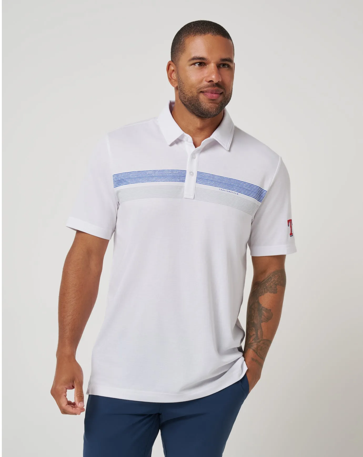 Spring Summer Texas Rangers Top Recruit Polo