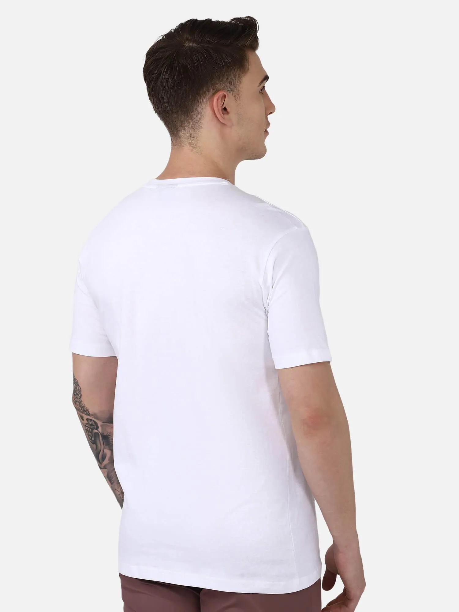 Ombi Cotton Poly T-Shirt Spirit Core Light Wool