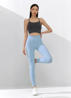 EcoFriendlyMaterial Black Label Power Rise Shirring Leggings