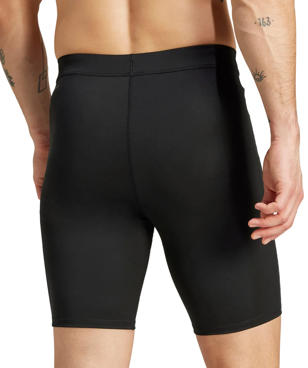 Summer Wardrobe adidas Adizero Essentials Mens Short Running Tights - Black