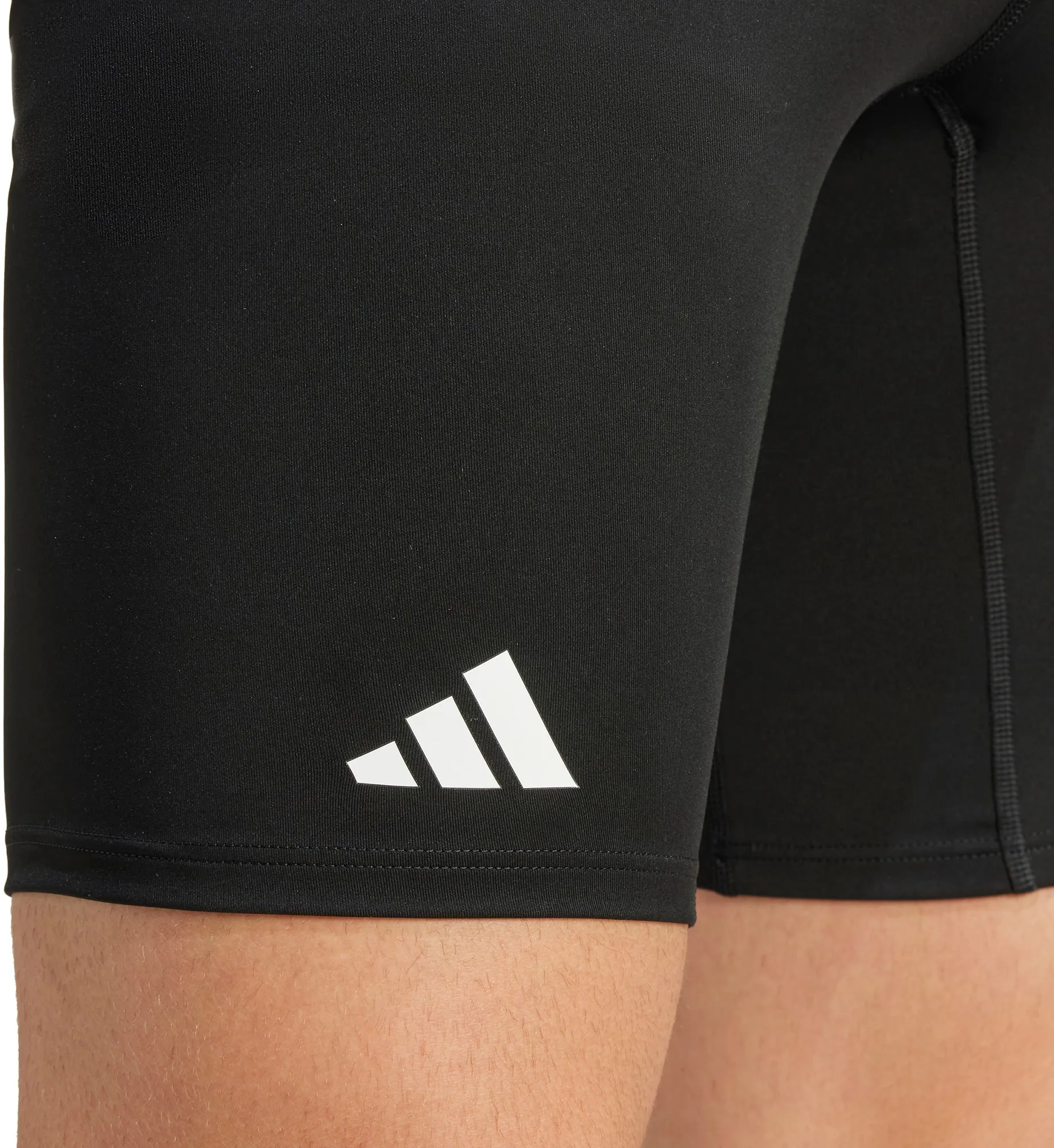 Seamless Integration Mood Casual adidas Adizero Essentials Mens Short Running Tights - Black