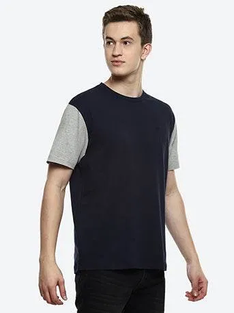Photo Fit Smash Color Block Oversized T-Shirt