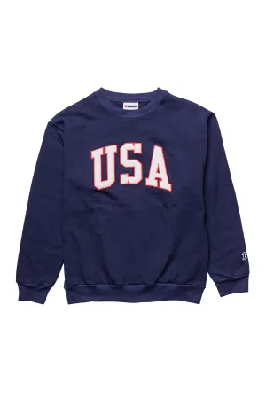 Comfort core volleyball outfit UNISEX USA CHENILLE CREW