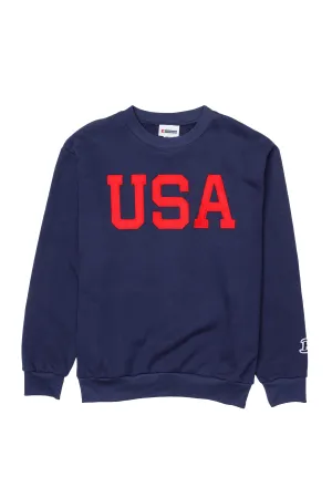 Leopard like UNISEX USA FELT CREW