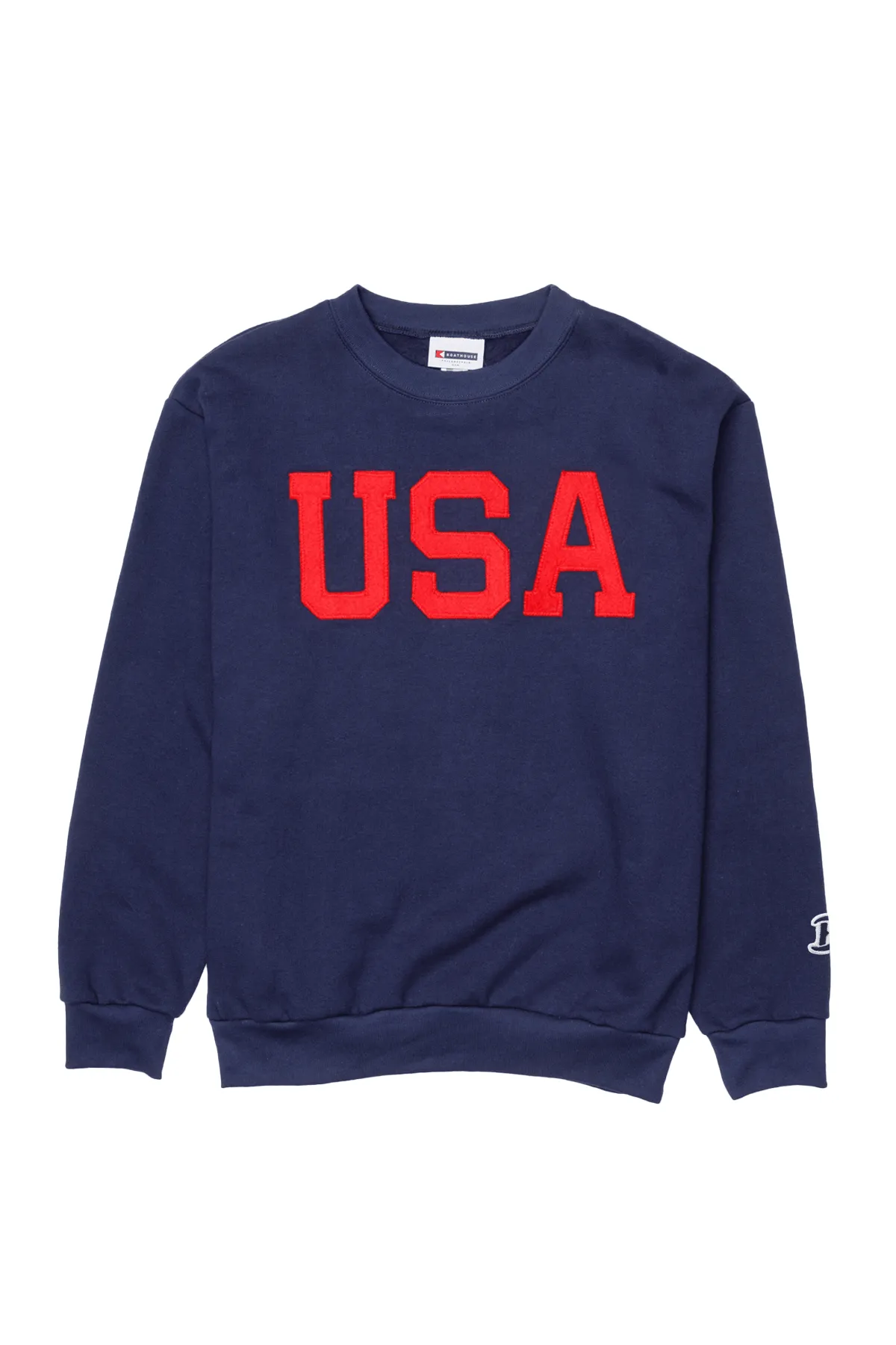 Leopard like UNISEX USA FELT CREW