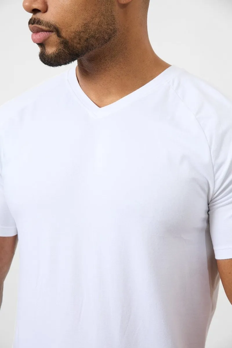 Athletic Fit Foundation V-Neck 5-Pack Effortless Wearable EnhancedDurabilityFinish