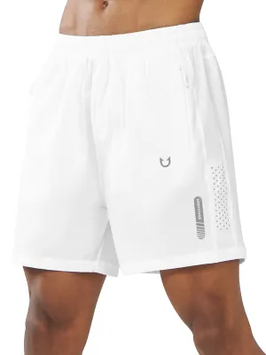 Men's Moisture Wicking 5-Inch Hiking Shorts & Lightweight Sweat Shorts color - fast