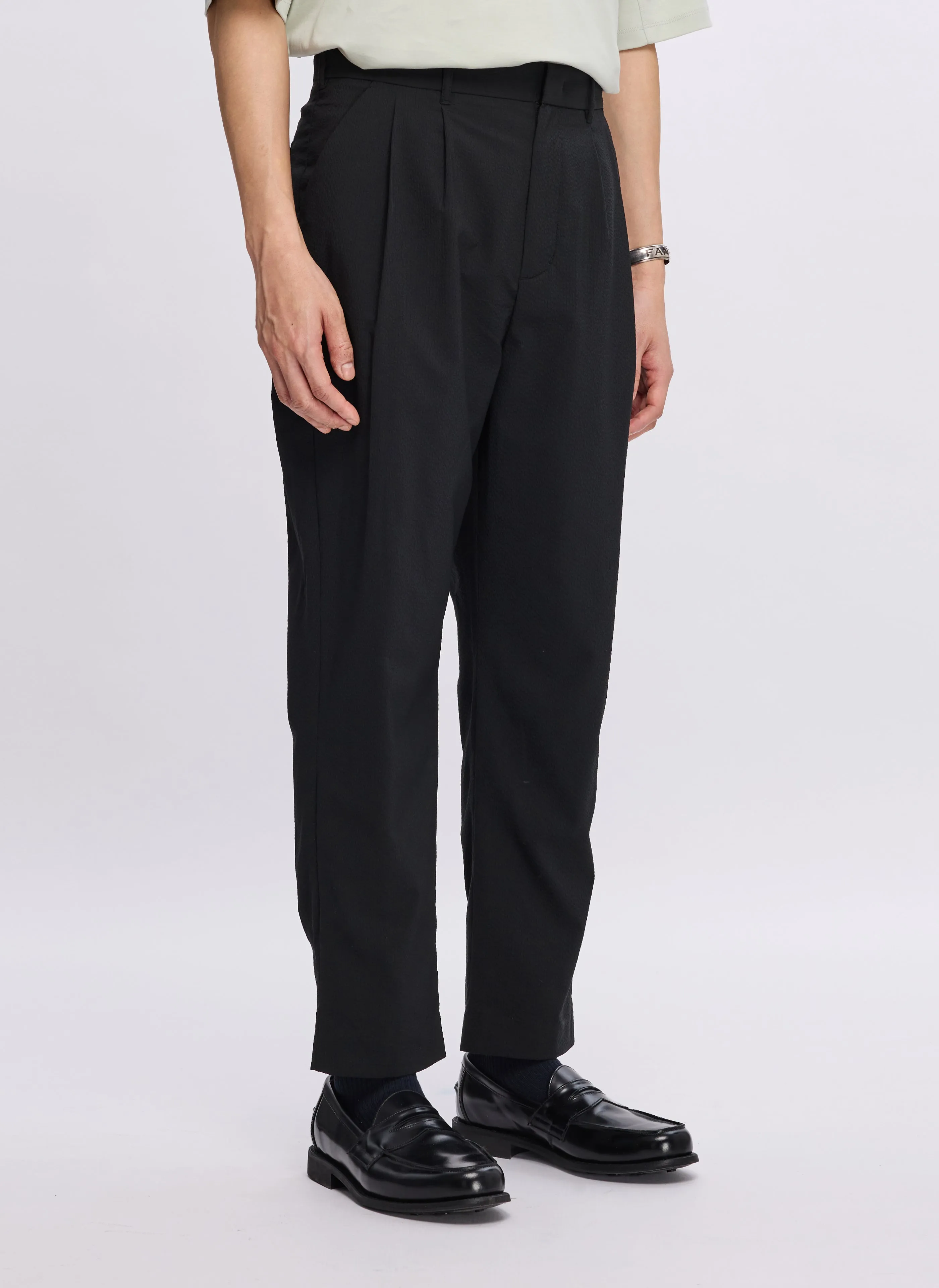 ECO Seersuckers Solotex Ankle Length Relax Tapered (P-10) Tight Core BuiltIn Grip
