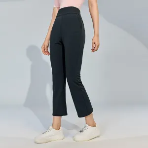 Stretch Banding Napping Bootscut Slacks ElasticFree