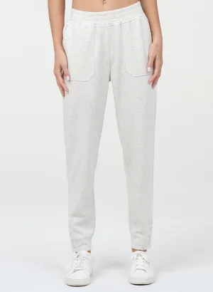 Brushed Luxe Snap Jogger Comfortable Stretch