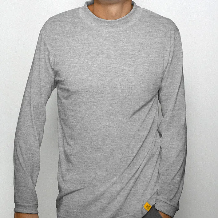 Classic Color Organic Cotton Blend Men's Long Sleeve Smarter Basics Tee