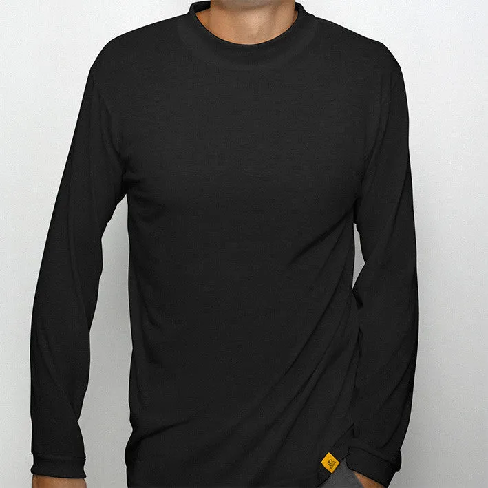 Light Fit Gym workout Men's Long Sleeve Smarter Basics Tee