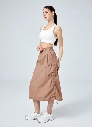 Antibacterial lining Cool Nylon Comfort Utility Cargo Long Skirts