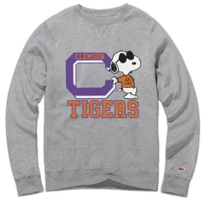 Peanuts x Clemson Joe Cool Crewneck Sweatshirt Sweat Resistant Interior basketball uniform