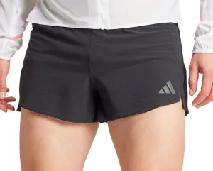 NoChafeFinish Recycled Material adidas Adizero Mens Running Shorts - Black