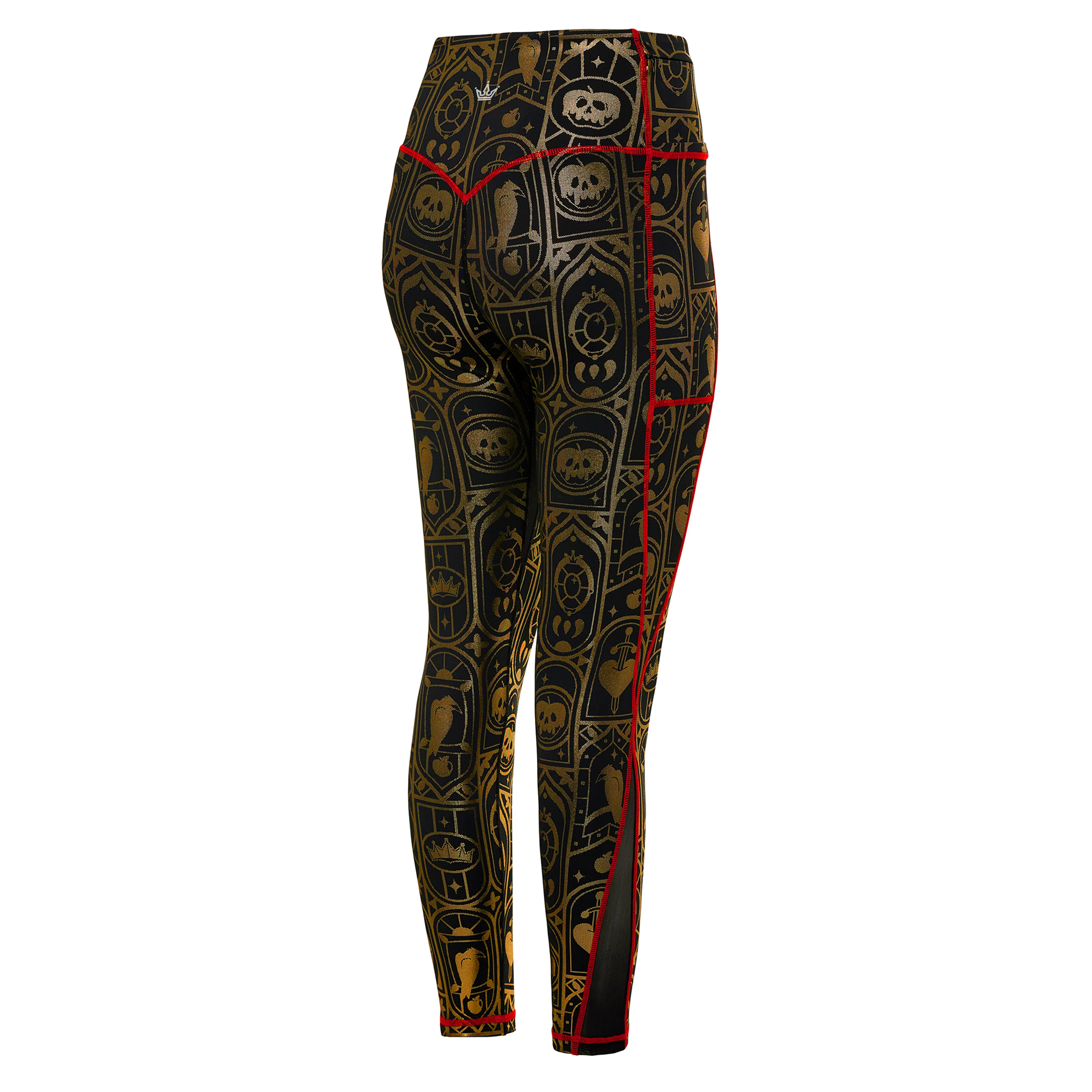 Poisoned Heart Villain Leggings For Teens Thermal Warm Stretch Feel
