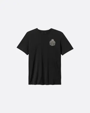 Ribbed collar Name Association Tee