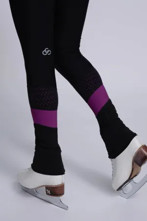 Desire Non-Slip Leggings in Berry Travel Outfit Shape Retain