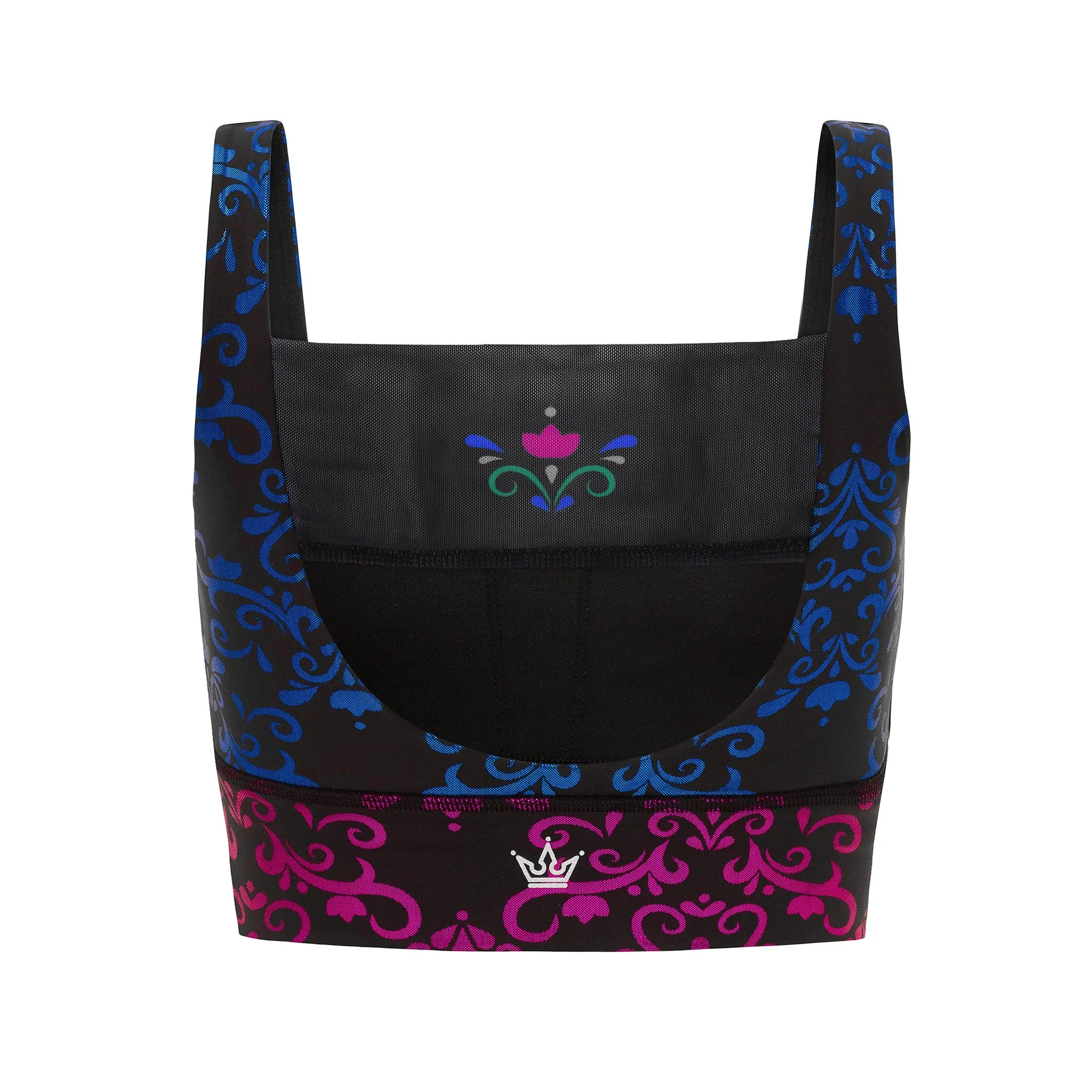 Durable Stitching Snow Sister Princess Sports Bra
