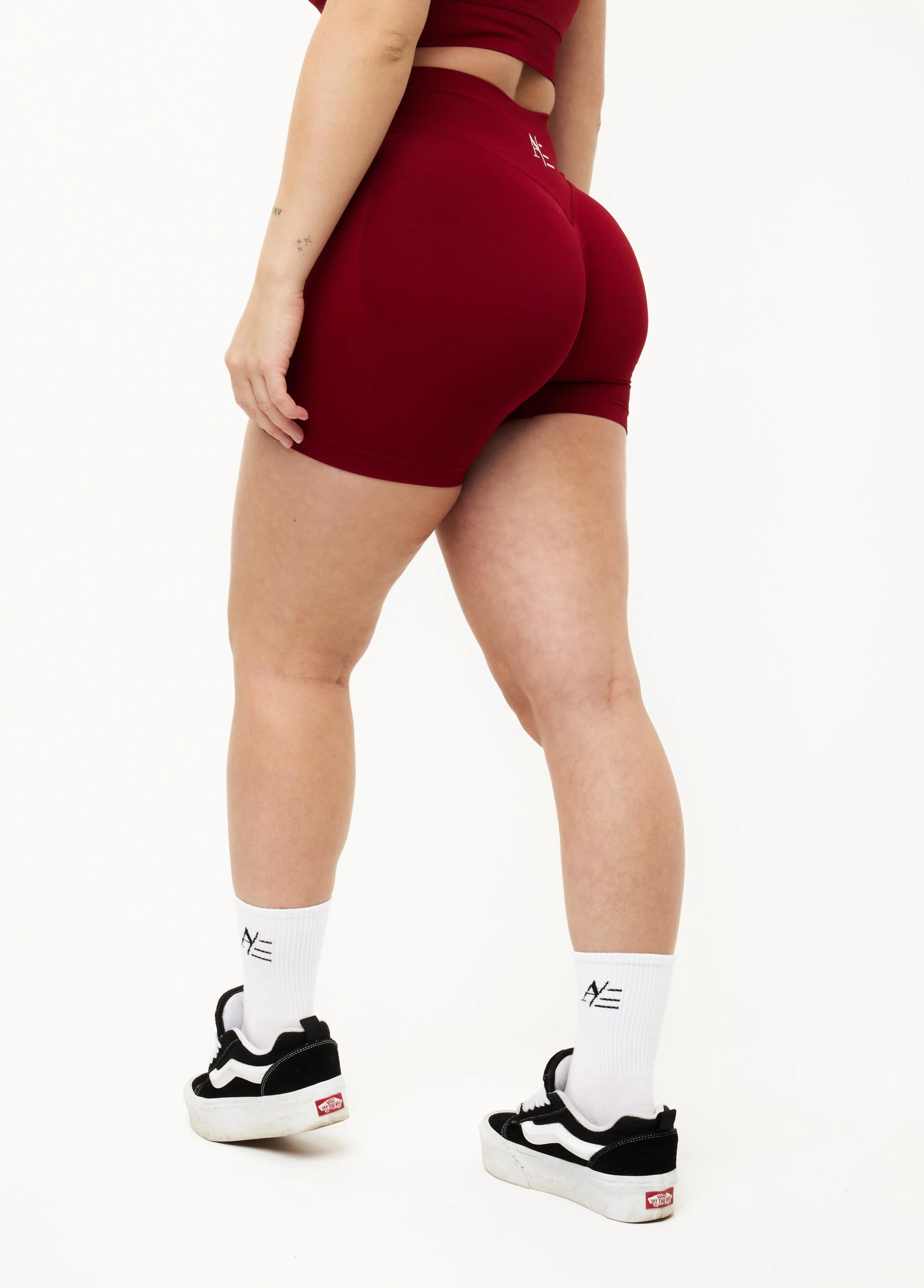 Polyester shorts Quick Drying Sport Short Ruby Red