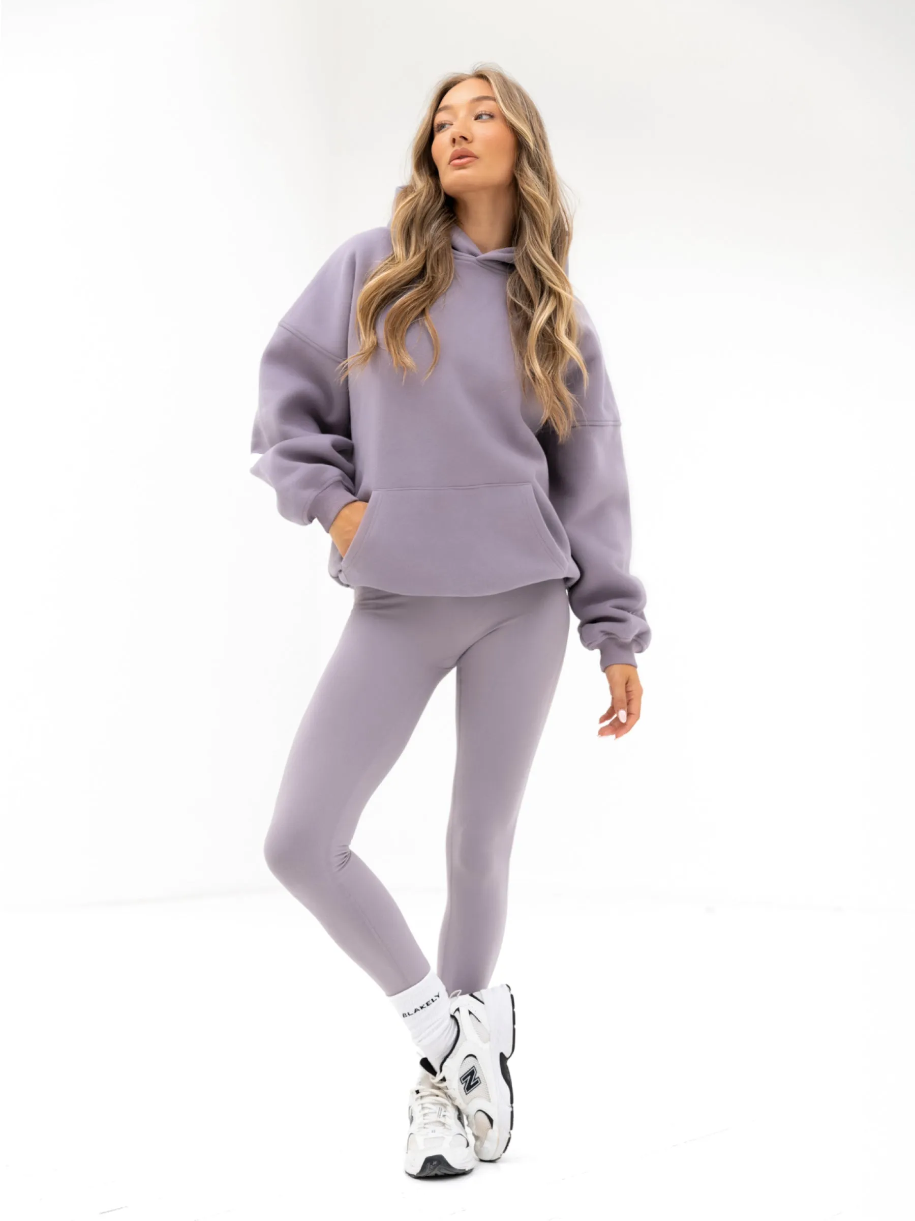 Isabel Oversized Hoodie - Soft Purple Home Office Attire Cinco de Mayo wear
