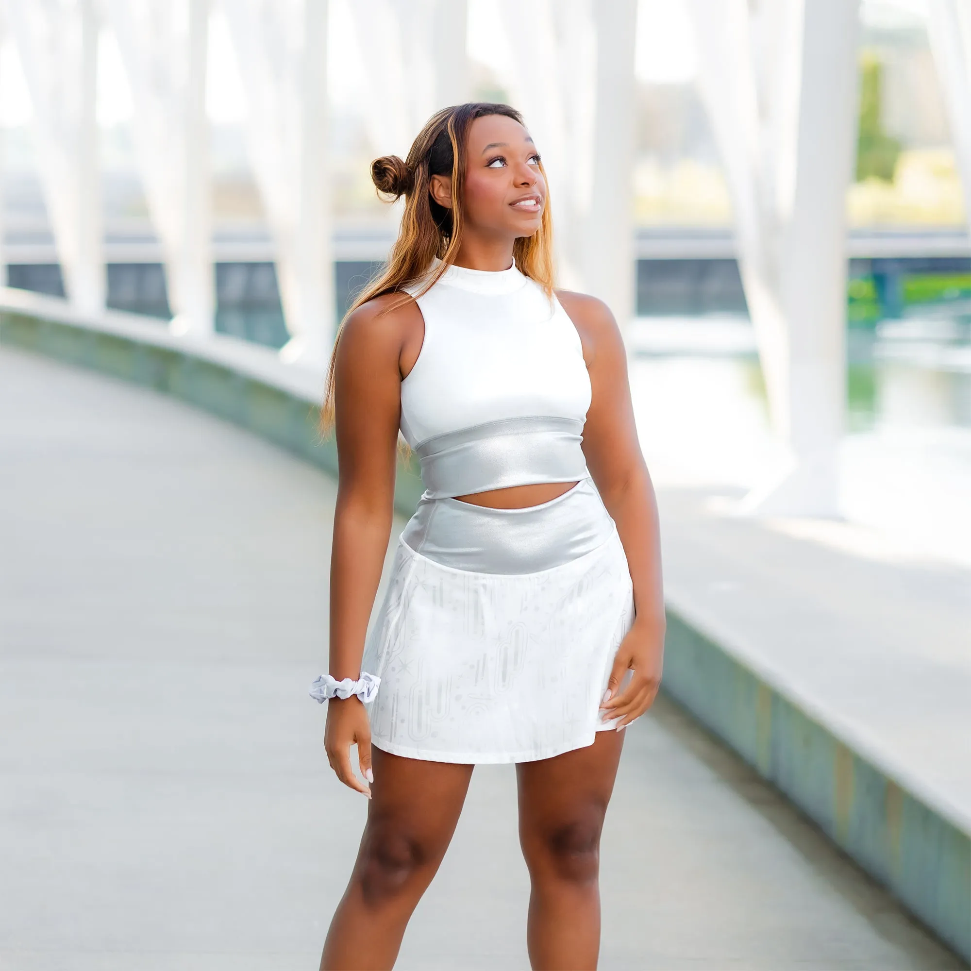 Rebel Princess Athletic Skort Straight-Cut