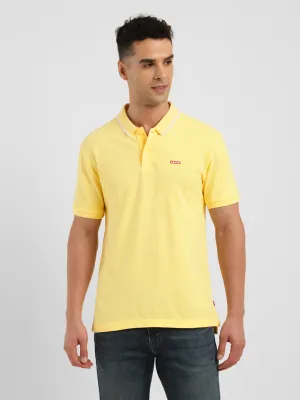 Men's Solid Polo T-Shirt Weekend Vibes Weekend Casual