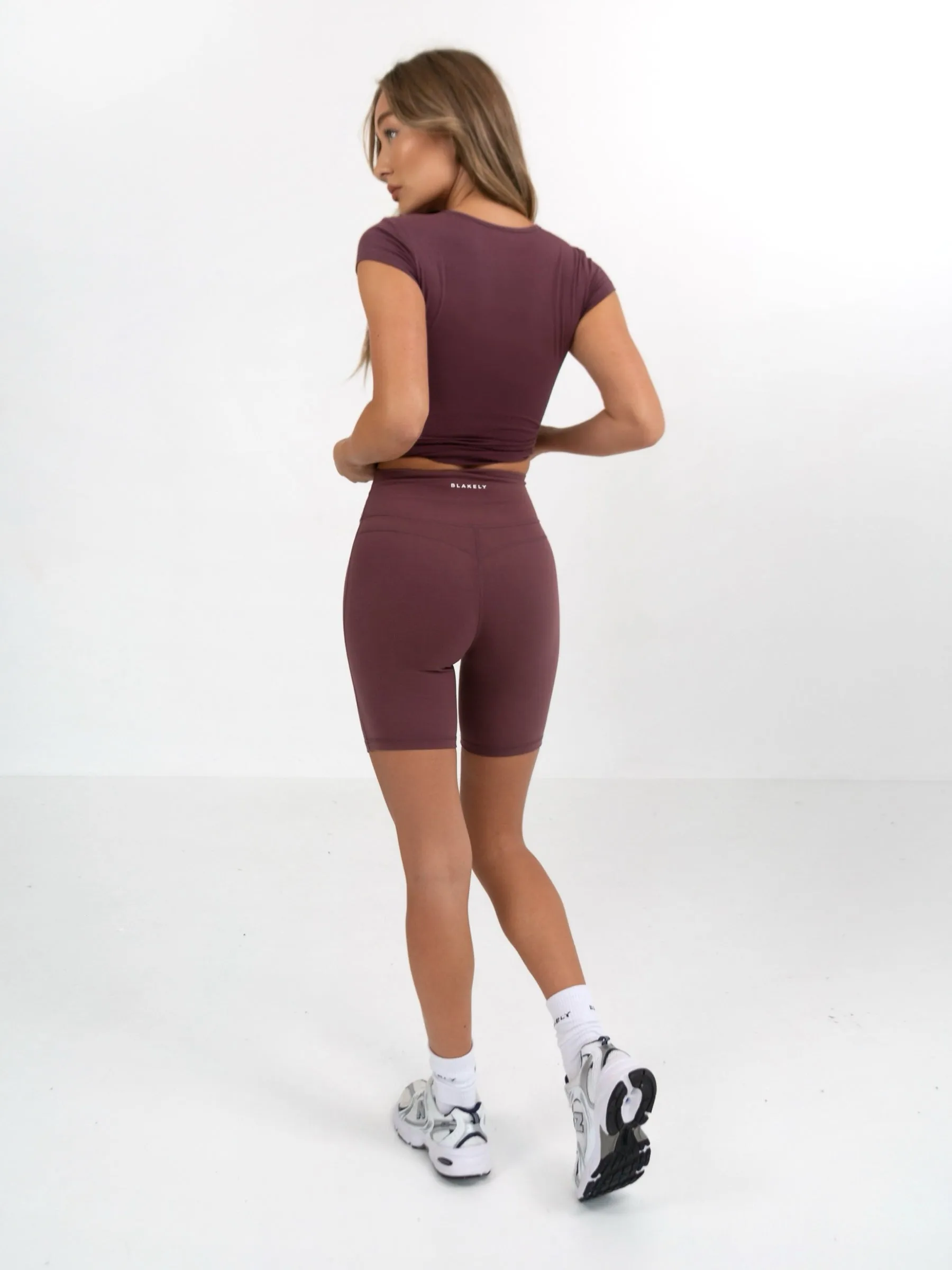 Ultimate Soft Lifestyle Shorts - Burgundy Fresh Look