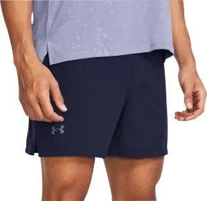 Under Armour Launch Elite 5 Inch Mens Running Shorts - Blue Anorak Odor Resistant Treatment