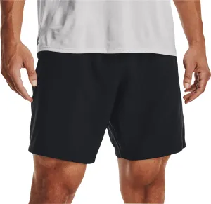 Under Armour Woven Graphic Mens Running Shorts - Black anti slip grip Mesh Ventilation Zones