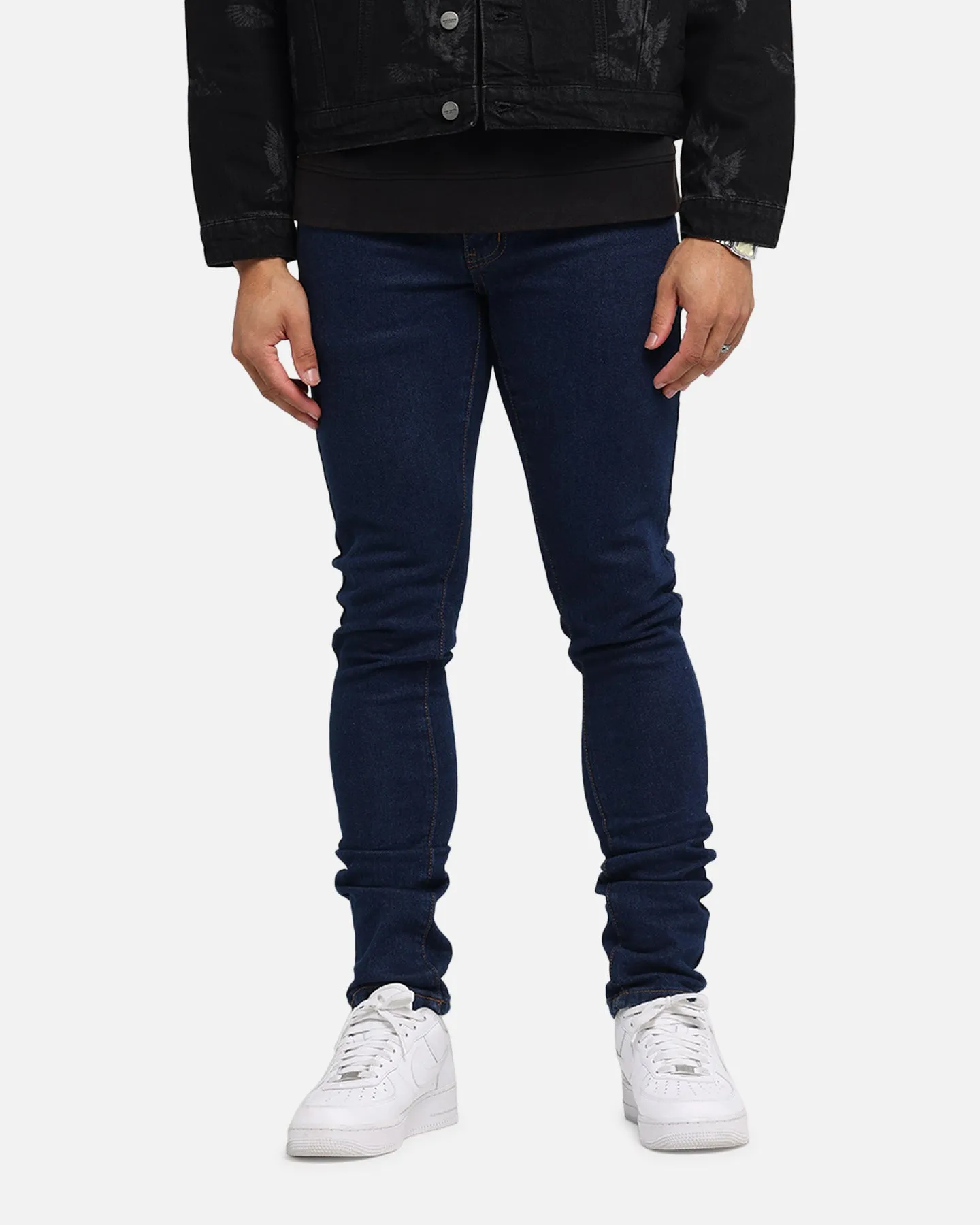 Simple Outfit Trend Setter Smart Casual Classic Wear Saint Morta Dynasty Jeans Indigo/Tan