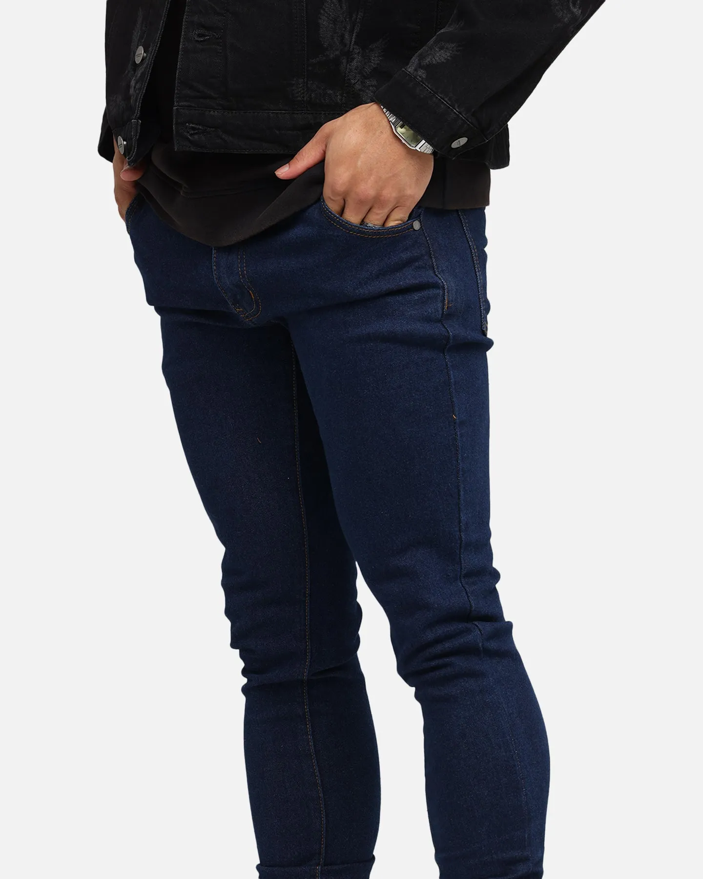 Cool Outfitters Modern Shopping Day Saint Morta Dynasty Jeans Indigo/Tan