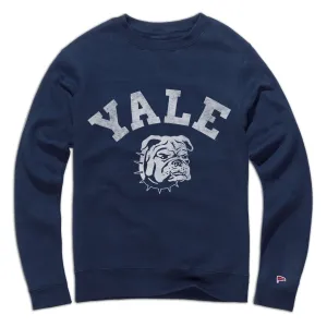 Yale Vintage Handsome Dan Crewneck Sweatshirt forest hike